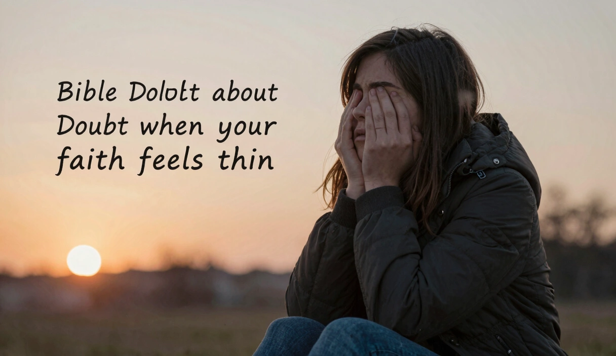Bible Verses About Doubt When Your Faith Feels Thin