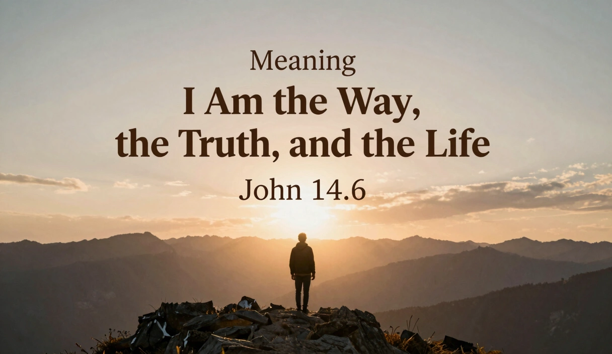 John 14:6 Meaning: I Am the Way, the Truth, and the Life