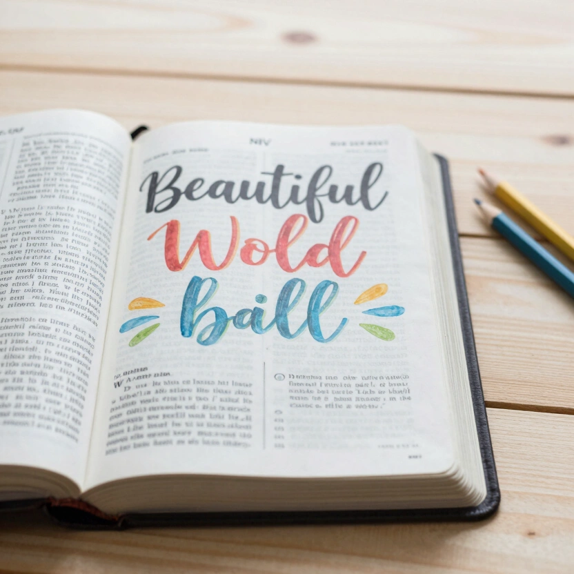 NIV Beautiful Word Bible