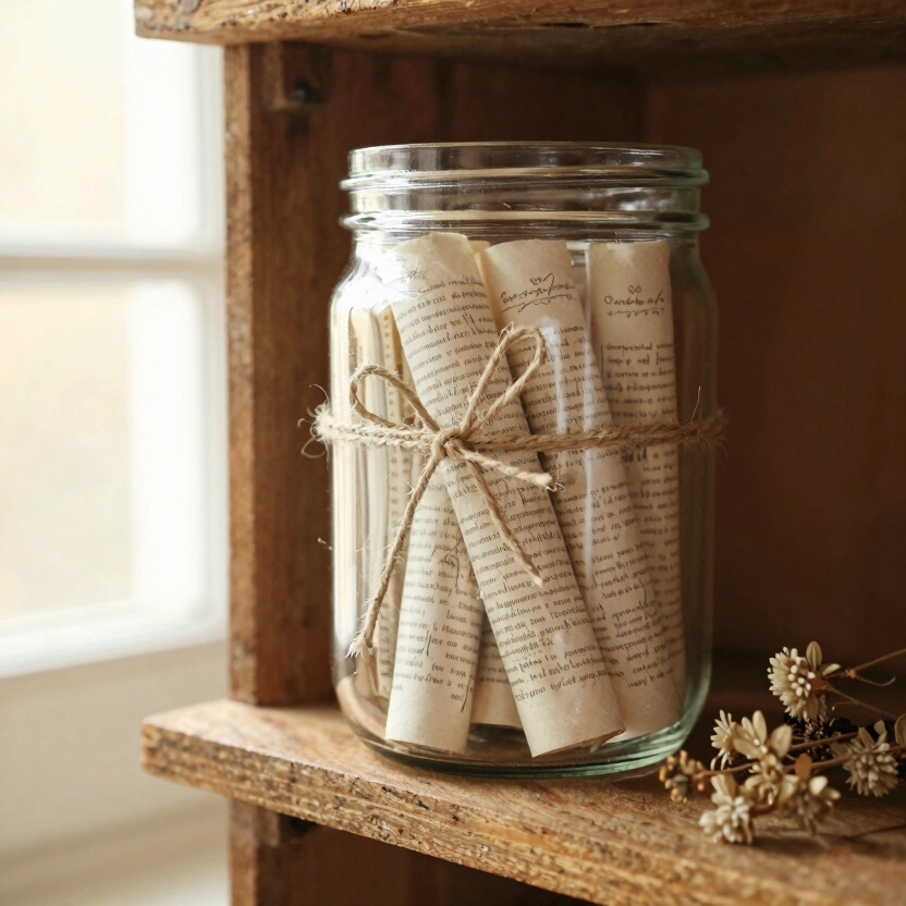 XKDOUS Bible Verses Jar Kit — 270 Selected Verses